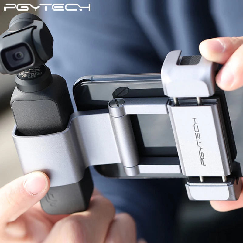 Новинка! PGYTECH полностью алюминиевый держатель для смартфона кронштейн DJI OSMO