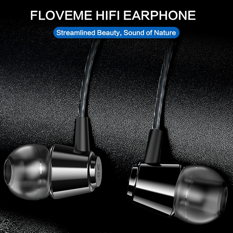 FLOVEME наушники-вкладыши Наушники встроенный Управление четкость стерео звуковой