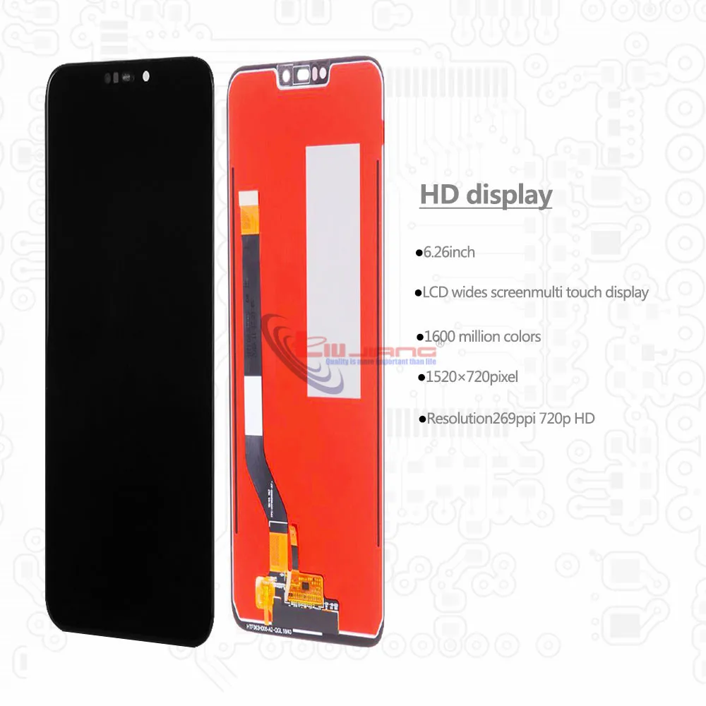 Оригинальный ЖК дисплей для Huawei Honor 8C сенсорный экран с дигитайзером в сборе Paly