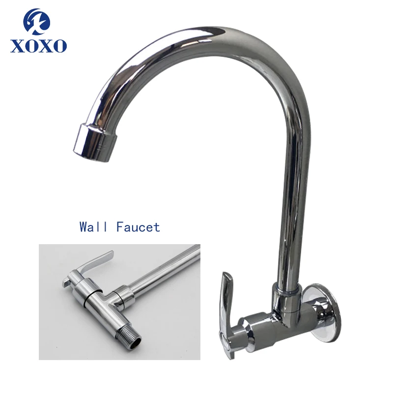 XOXO смеситель для кухни латунь холодная стена висит в стене Прачечная раковина