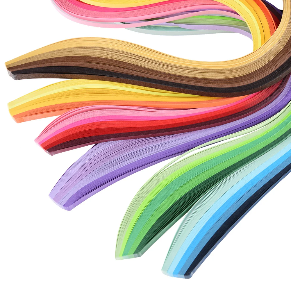 Набор бумажных Quilling для поделок 14 шт. 6 цветов полоски квиллинга набор ручных