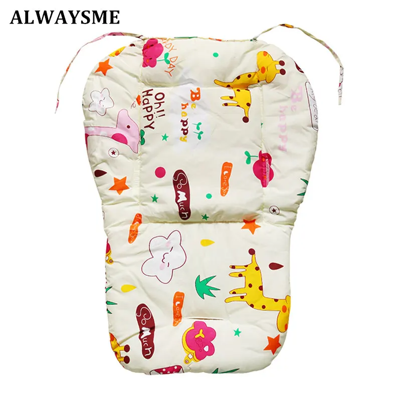 ALWAYSME, новинка, детский стульчик для кормления, подушка, коврик, подстилка для кормления, подушка для коляски - Цвет: Giraffe