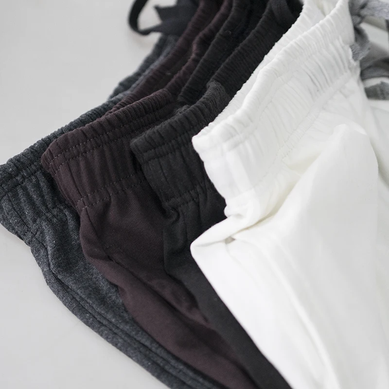 Мужские хлопковые шорты KalvonFu Повседневные Шорты Для сна с карманом однотонные