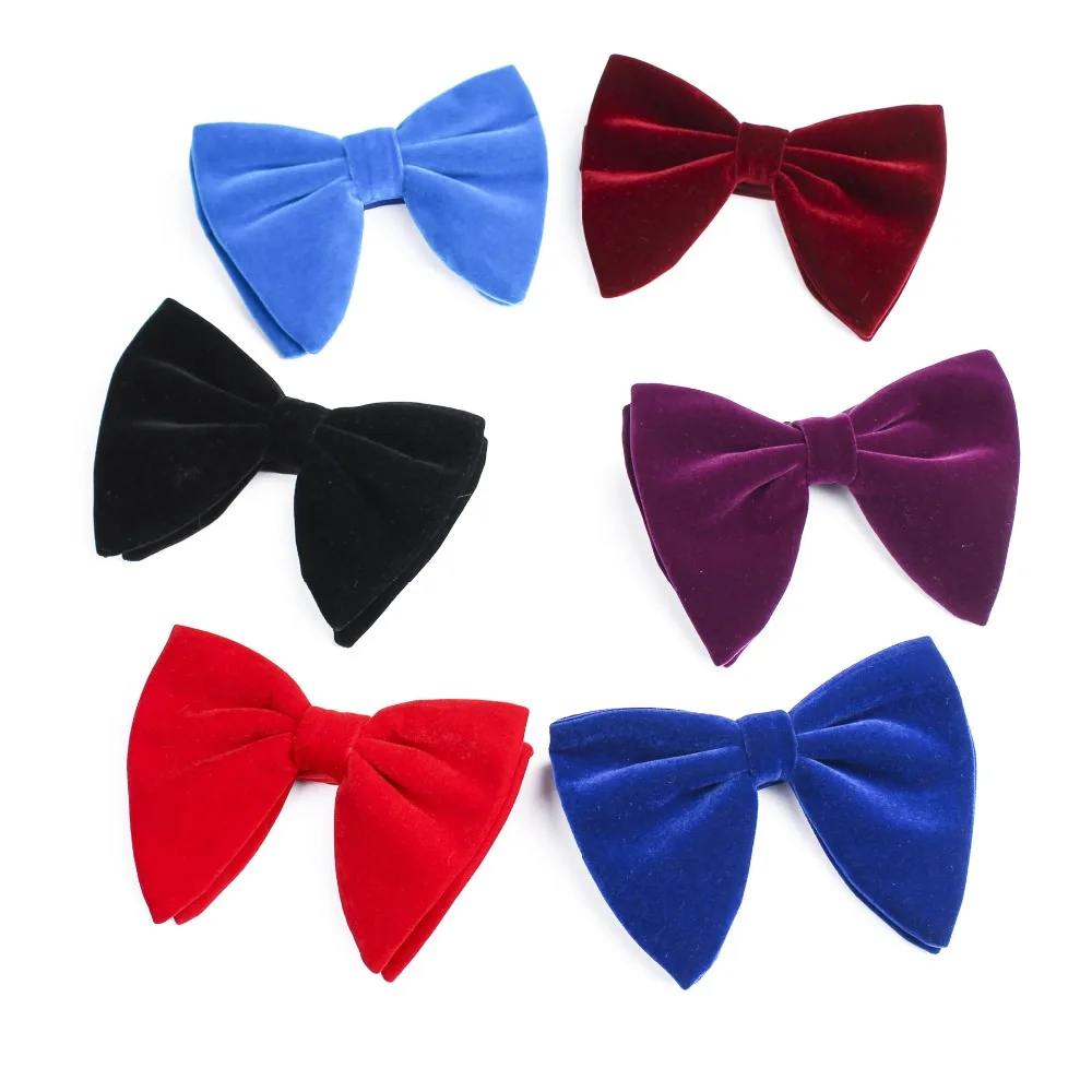 TagerWilen/бархатные большие галстуки бабочки для женщин свадебные жениха
