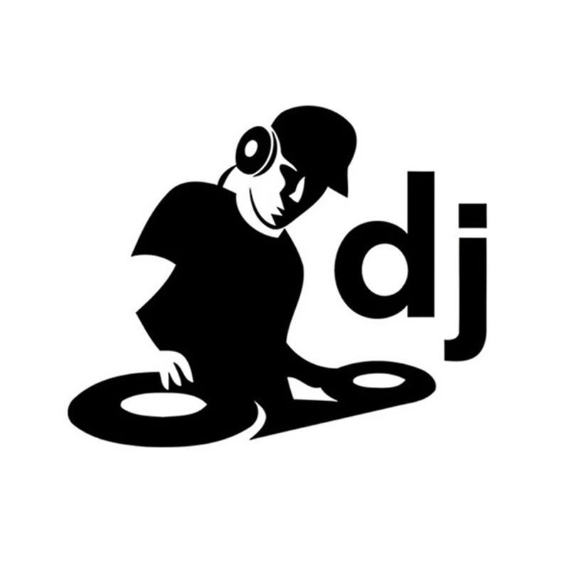 14*11 5 см Музыкальный клуб DJ отражающий персонализированный автомобильный