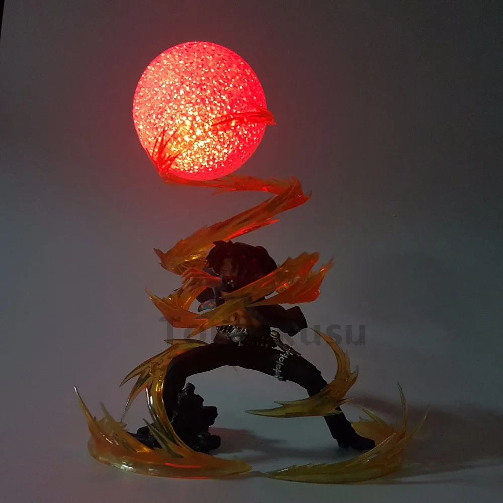 One piece фигурки ACE Fire Ball DIY Набор one piece Аниме Dai Enkai Luffy Sabo Коллекционная модель игрушки Portgas D Ace