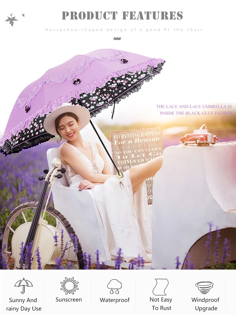 Mi Umbrella, дождь, женские цветы, кружевные зонтики, дети, девочки, зонтик, прозрачный, Unbrella, корпорация, подарки, мужские части, двойной слой, защита от солнца, УФ