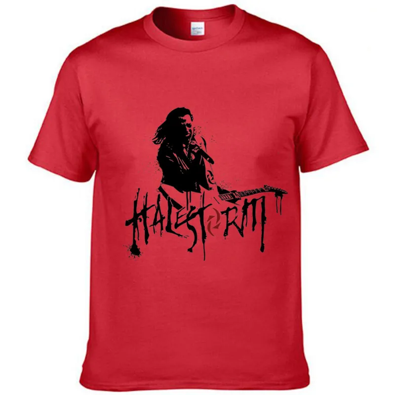 Бесплатная Доставка Дешевые 100% Cutton Halestorm Я Заканчиваю Футболки Для мужская Мода