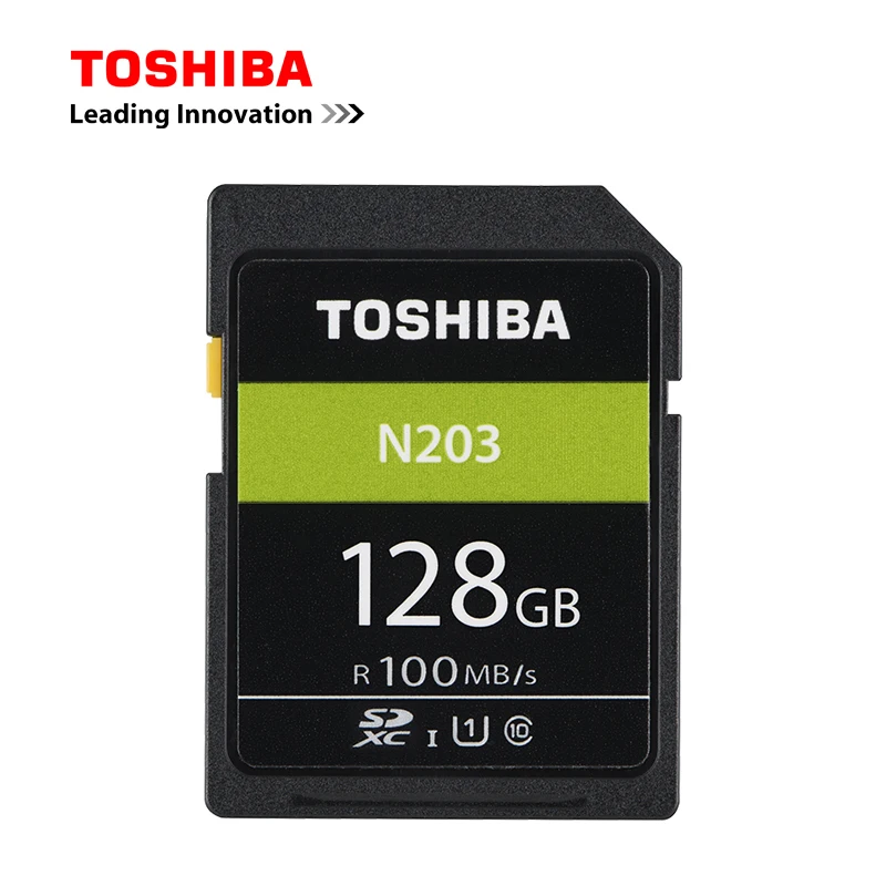 TOSHIBA оригинальная высокоскоростная карта памяти SD 32 ГБ 64 128 sd U1 с поддержкой