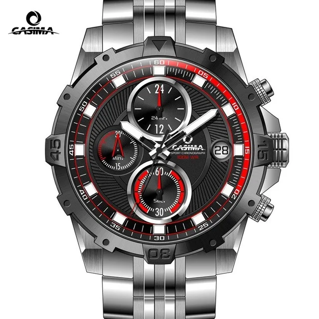 Бренд CASIMA мужские часы reloj hombre светящиеся спортивные многофункциональные