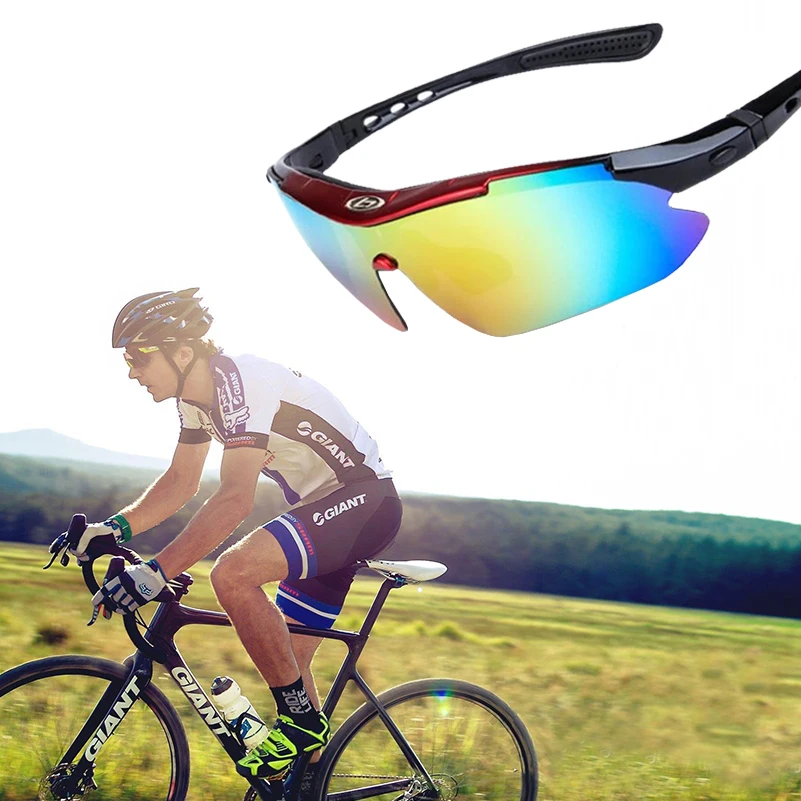 Набор спортивных очков поляризационные лыжные очки UV400 для катания на мотоцикле