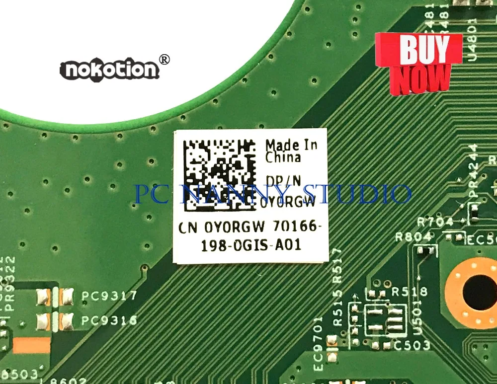 PCNANNY 0Y0RGW Y0RGW для DELL VOSTRO 3550 V3550 материнская плата HM65 DDR3 Протестирована | Компьютеры и