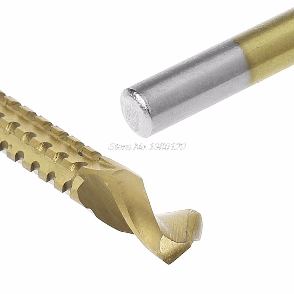 

6 Pcs/Set HSS Steel Titanium Coated Step Drill Bit Hole Cutter 4-32mm Metal Tool Wholesale&DropShip