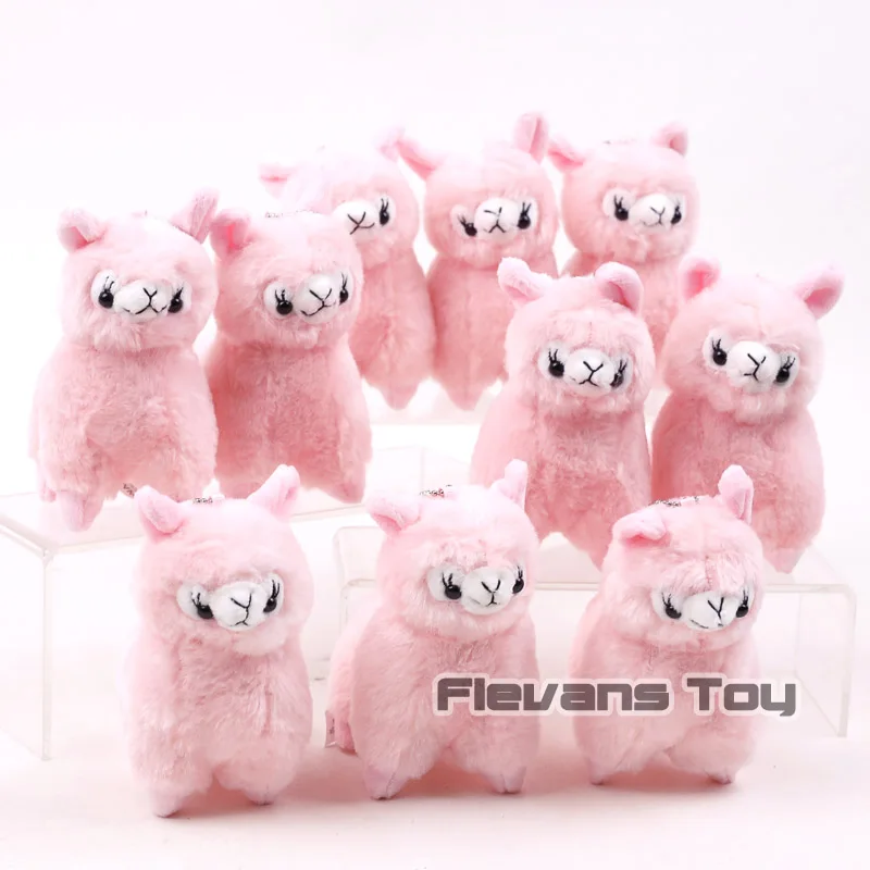 Kawaii плюшевая игрушка Альпака игрушки милые Llama Alpacasso мягкие игрушки Японские животные Альпака куклы дети подарок 10 шт./партия