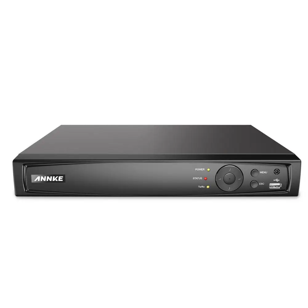 ANNKE HD 8CH 4K POE NVR 4 шт. 1080P сетевая ip камера видео VCA система безопасности для помещений