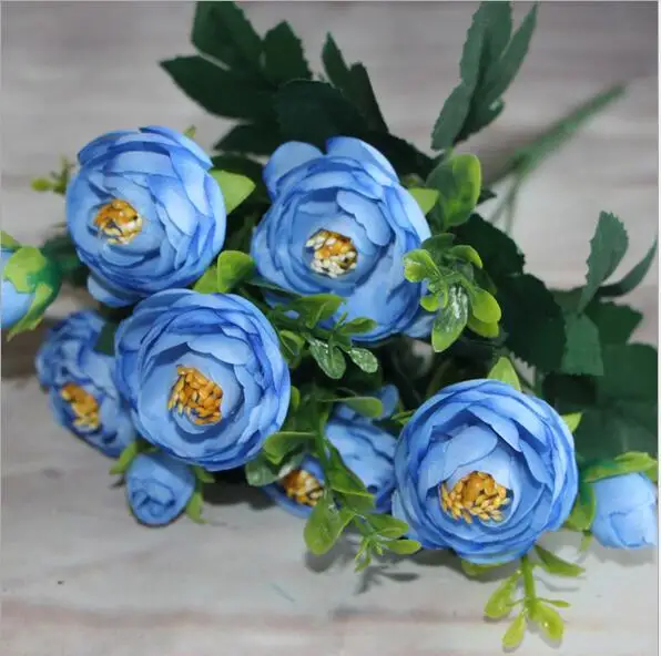 4 шт. 6 вилок Весенняя Роза|decorative flowers|simulation flowersroom decor flowers |