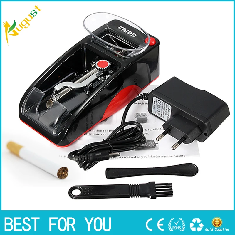 2016 New Automatic Electric Cigarette Injector Rolling Machine Tobacco Maker Roller Portable High Quality | Дом и сад