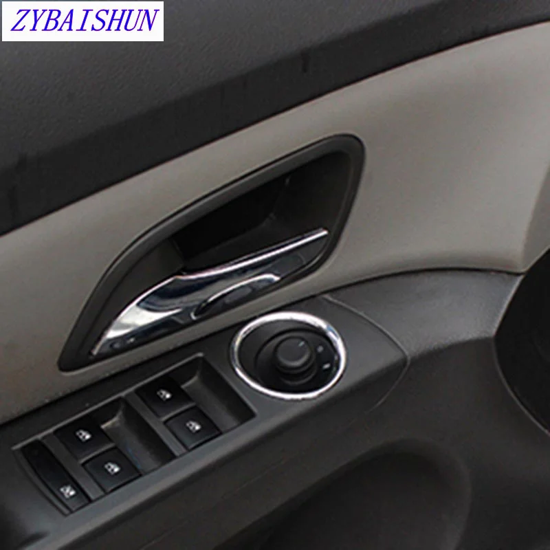 ABS Chroma Rim декоративная ручка зеркала внешнее кольцо Накладка для Chevrolet Cruze