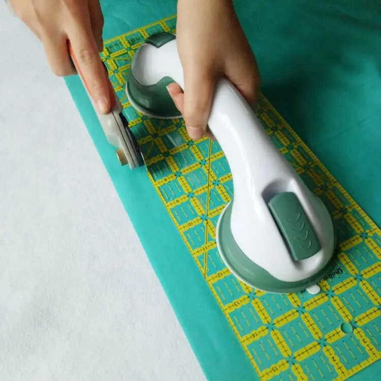 DIY Швейные Инструменты ручка для линейки(сильная Адсорбция) для лоскутного шитья линейка