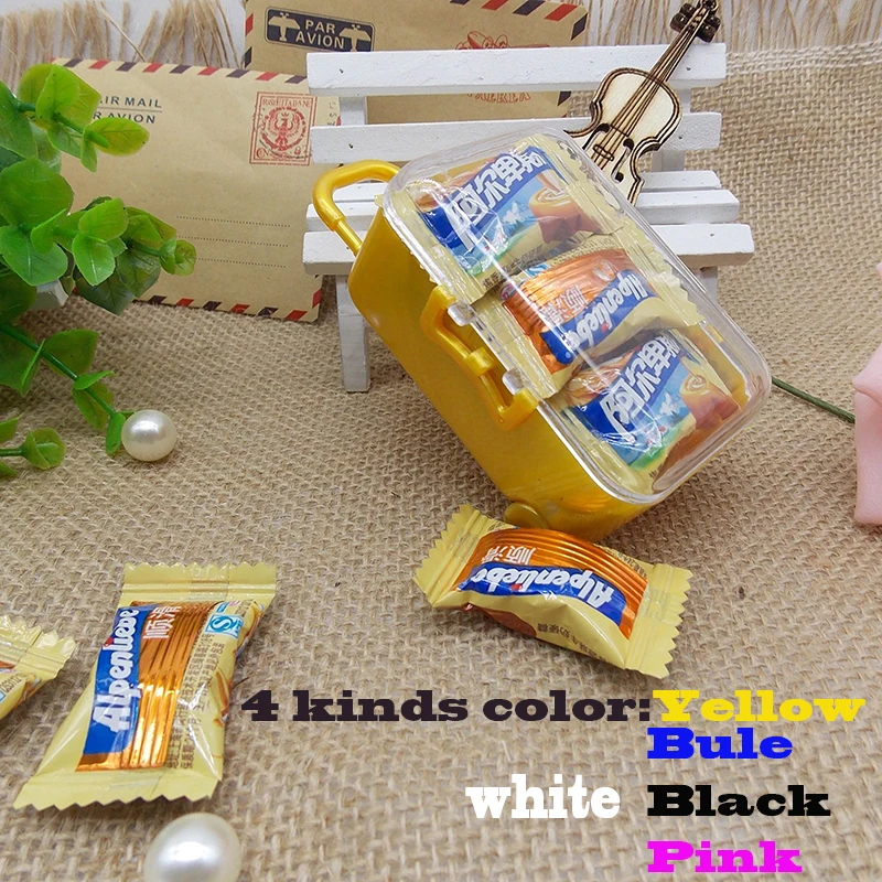 Мини-чемодан для путешествий чемодан на колесиках сувениры свадьбы вечеринки