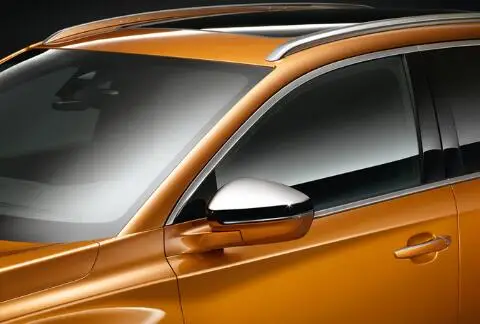 Для Citroen DS5, DS5LS, DS6, DS4S Высокое качество ABS хром 2 шт зеркало на дверь машины украшения крышки, защита заднего вида