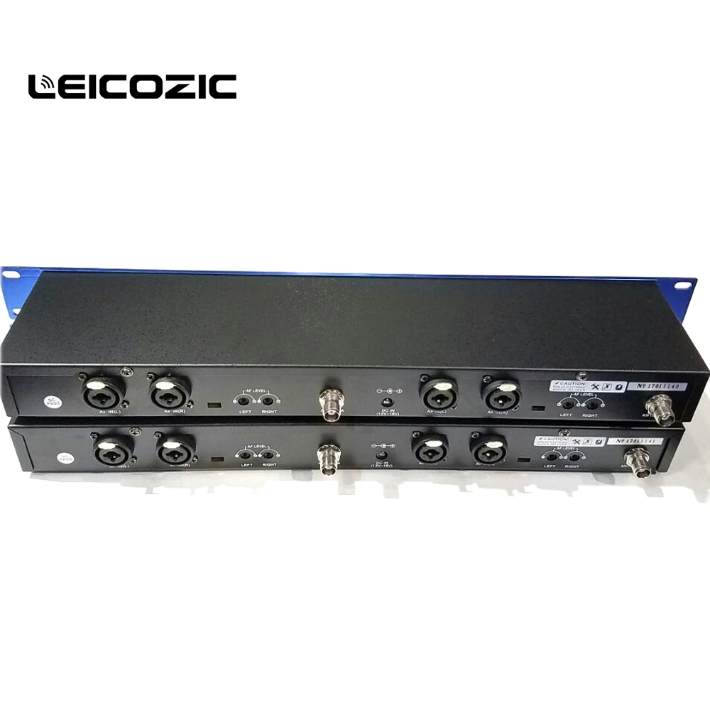 Leicozic L5102 Двухканальный UHF беспроводной монитор в ушах система мониторинга