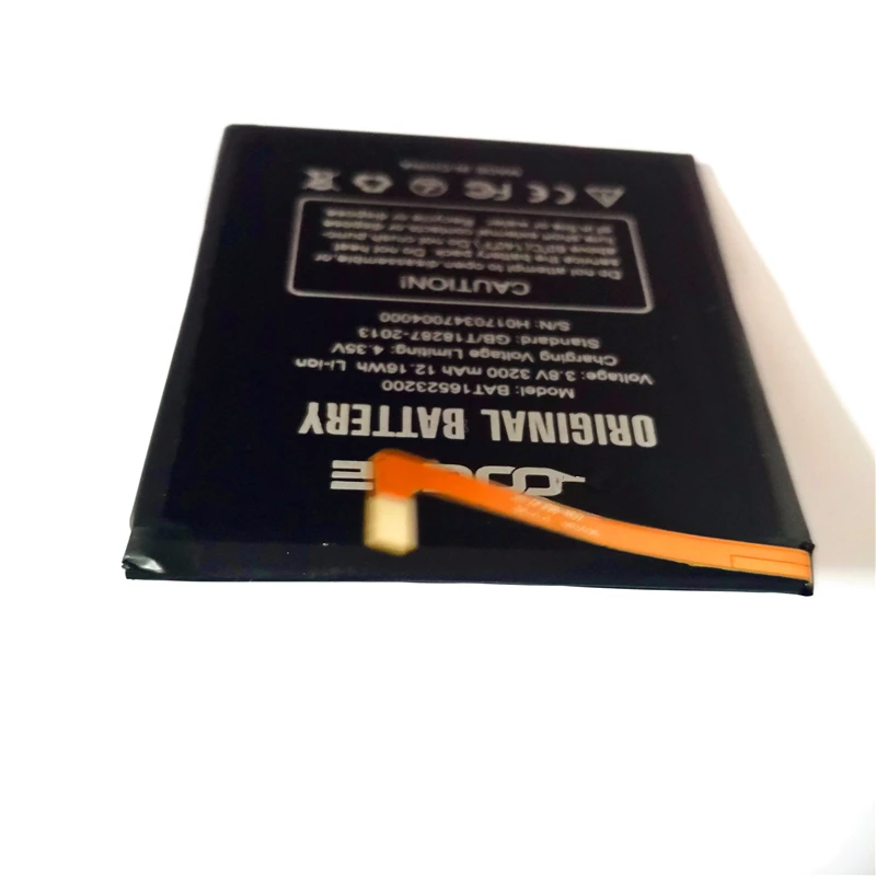 3200 мАч BAT16523200 запасная батарея Для Doogee Y6 C Y6C MTK6750 Восьмиядерный Мобильный телефон