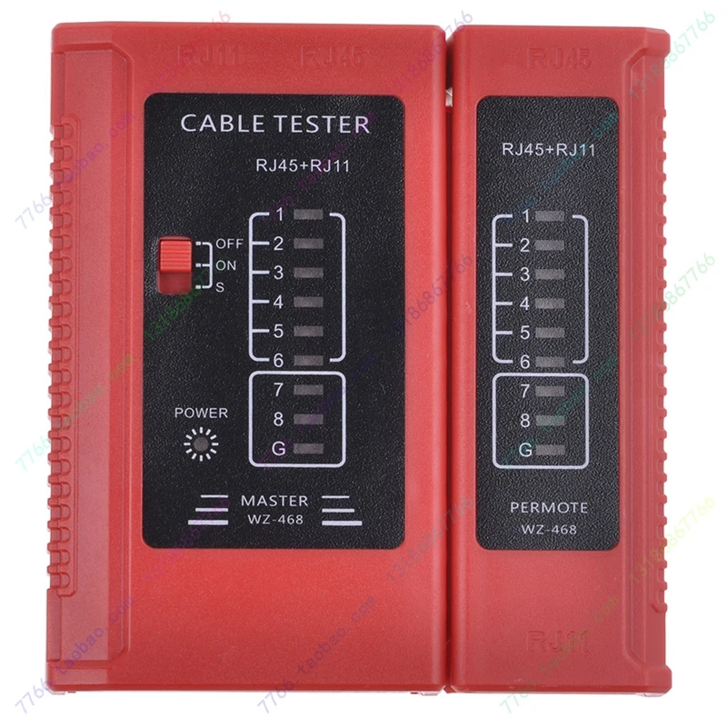 

Networking Cable tester Gift set RJ45 Cable tester 3 Colors optional include 9V Battery and Cable knife Wholesale