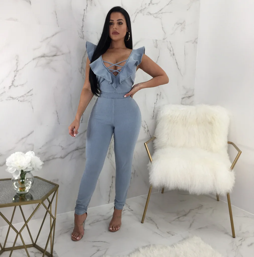 2018 Новый модный стиль женские комбинезон | Женская одежда