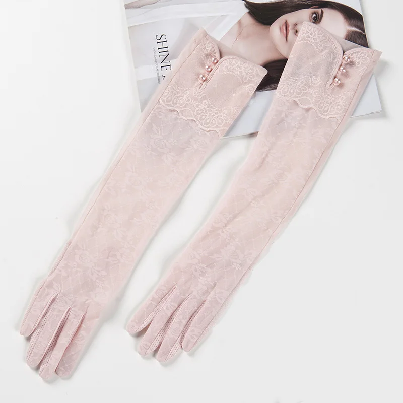 Morewin женские кружевные длинные перчатки для оперы элегантные вечерние приличные