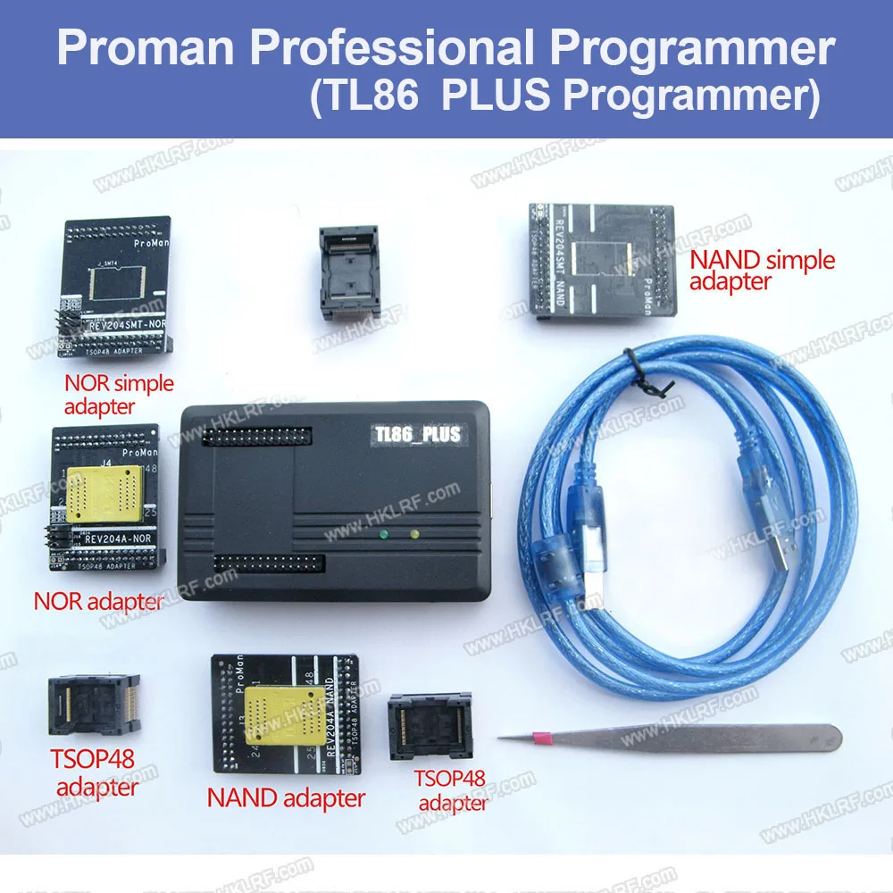 Бесплатная доставка NAND ProMan Профессиональный nand flash программист/NAND NOR TSOP48 FLASH