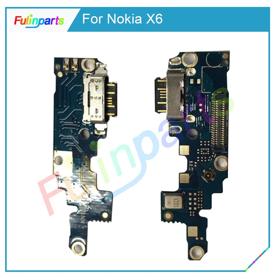 Для Nokia X6 2018 USB зарядное устройство Порт док станция гибкий кабель сменные