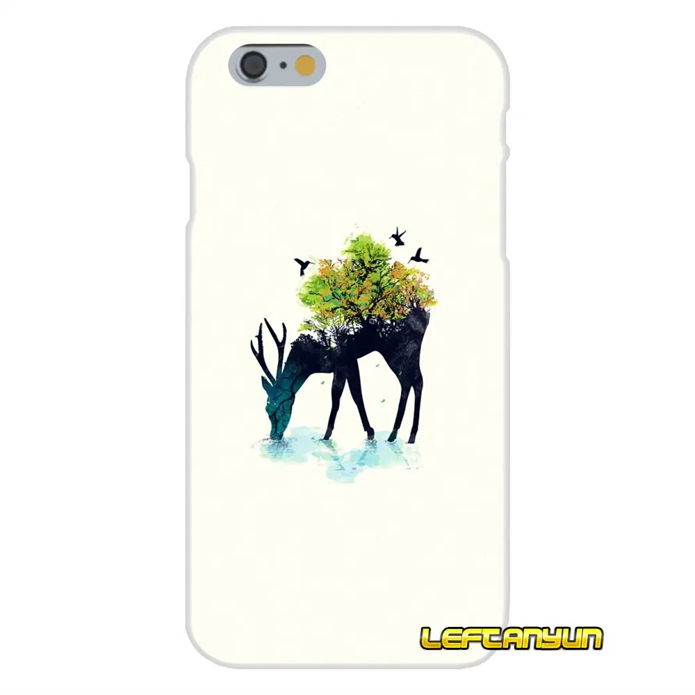 For Samsung Galaxy A3 A5 A7 J1 J2 J3 J5 J7 2015 2016 2017 Minimalist animal deer Accessories Phone Shell Covers | Мобильные телефоны