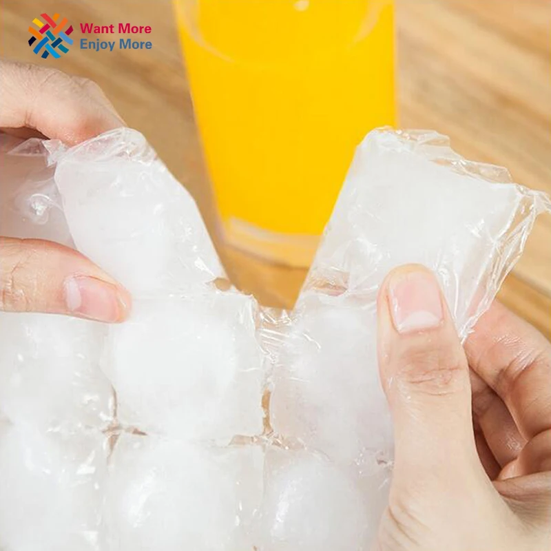 Одноразовые мешки для льда 10 шт. лоток с формой кубиков форма новые подарки