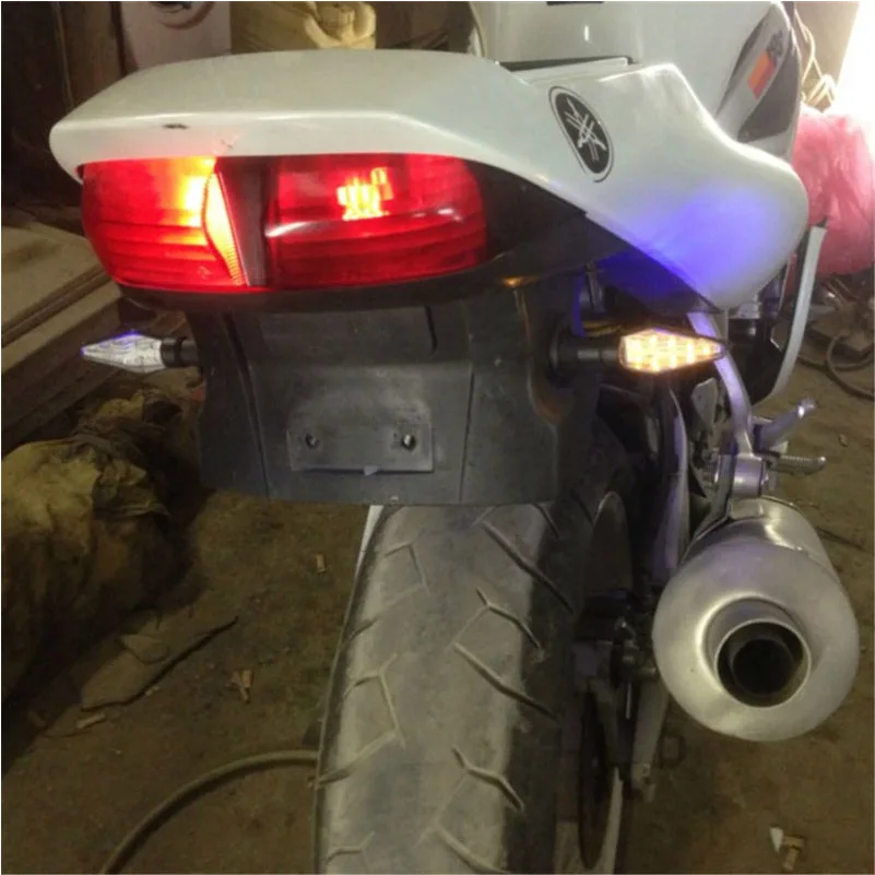 4 шт. водонепроницаемый IP67 мотоцикл светодиодные Запчасти для BMW KTM Ducati Kawasaki