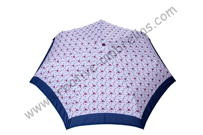 Free shipping (3pcs/lot)Fully automaticaly 210T Pongee Stars Printed umbrellas steel shaft Spain parasol fiberglass U-groove | Дом и сад