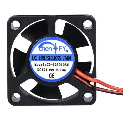 1pcshigh качество 3010 S 30 мм 30x30x10 12 В 2Pin DC кулер Малый охлаждения вентилятор для 3D