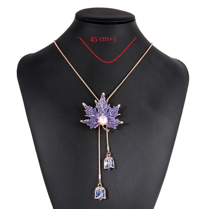 Модные летние Подвески Fnsn 2017 модные подвески ожерелье с кристаллами и растениями