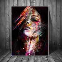 abstract graffiti art wall paintings print on canvas art canvas prints modern girls oil paintings for living room home decor