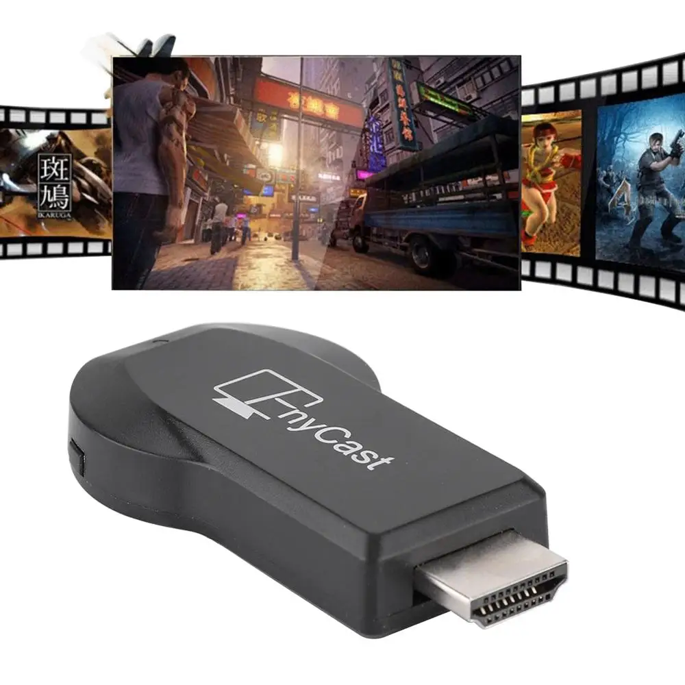 Беспроводной смарт ТВ проектор WiFi ресивер для Android Netflix|SmartTV-стики и тюнеры| |