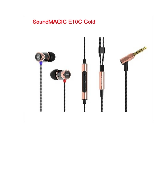 Hifi стереонаушники SoundMAGIC E10C с микрофоном и функцией изменения громкости|stereo