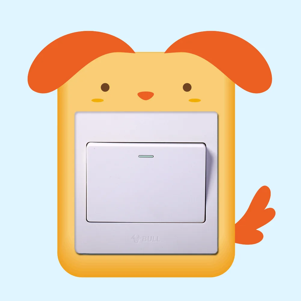 2 шт. наклейки на стену в виде тигра льва слона|stickers living|home decor stickersswitch sticker |