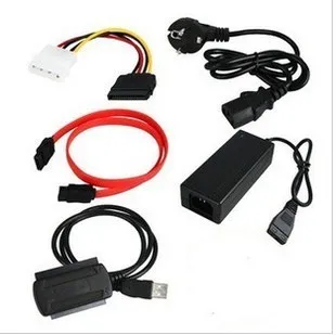 1 комплект USB 2 0 для IDE SATA S ATA 5 &quot3 5&quot HD HDD жесткий диск адаптер конвертер + кабель