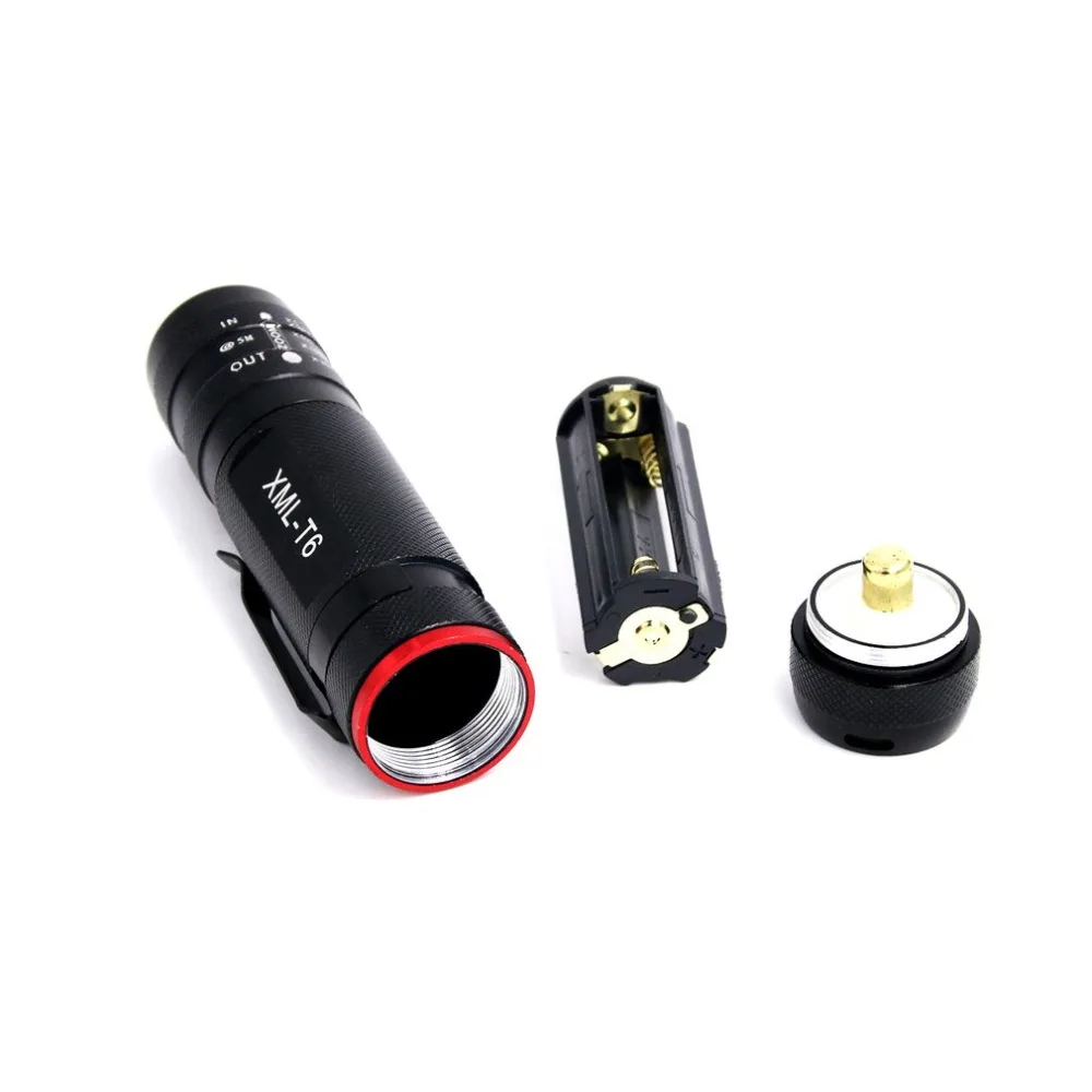 5 Modes Ultra Bright Flashlight LED Aluminum Alloy Waterproof Outdoor Camping Hiking Hunting Torch | Лампы и освещение