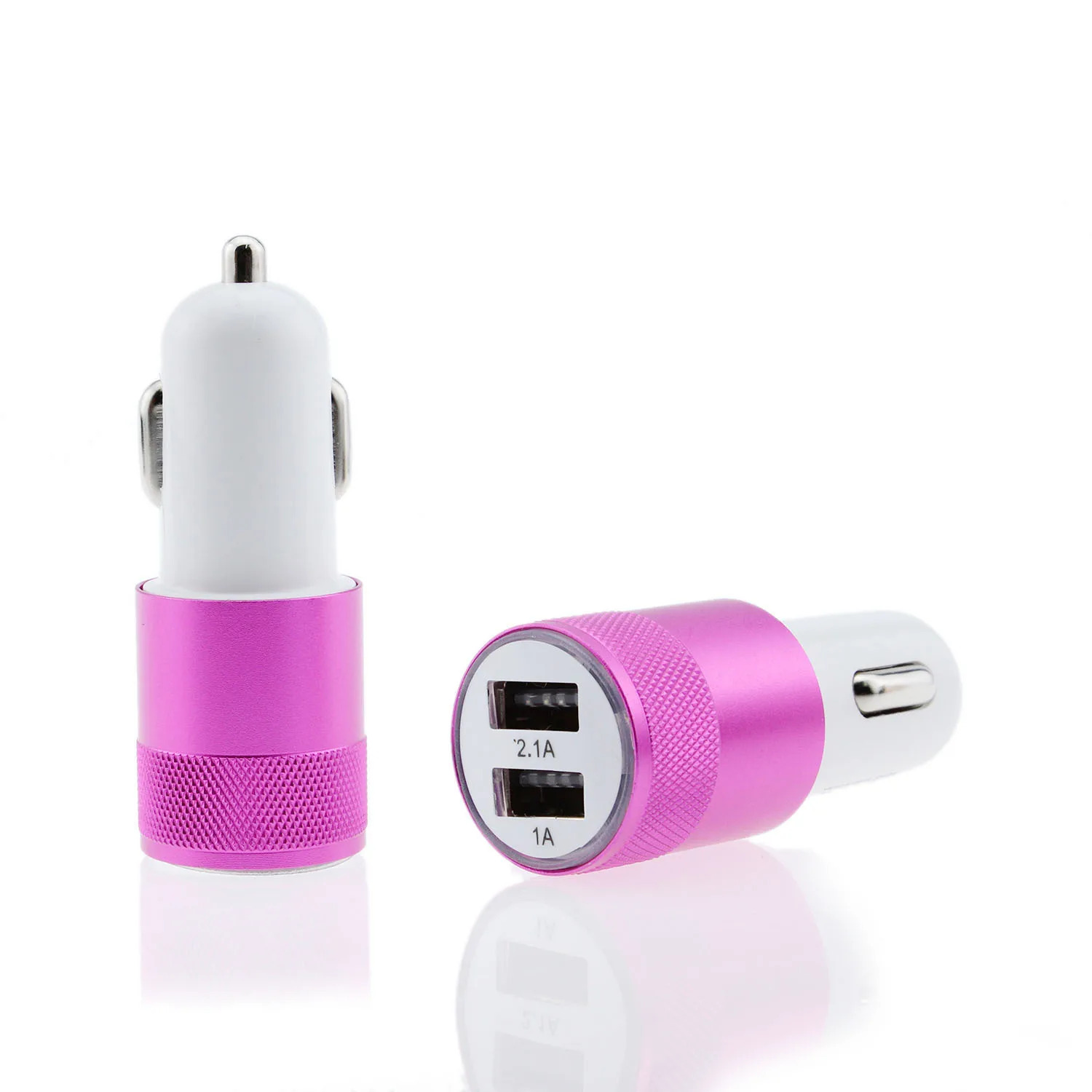 Автомобильное зарядное устройство ZUCZUG с 2 USB выходами 5 В 1 А макс. (реальная)