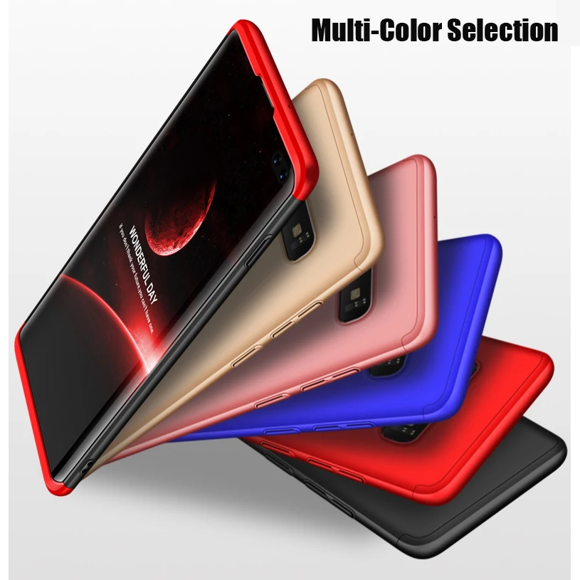 full protection case For Samsung Galaxy S10+ S10 Plus shockproof 3 in one luxury hard phone cover for Lite 5G |