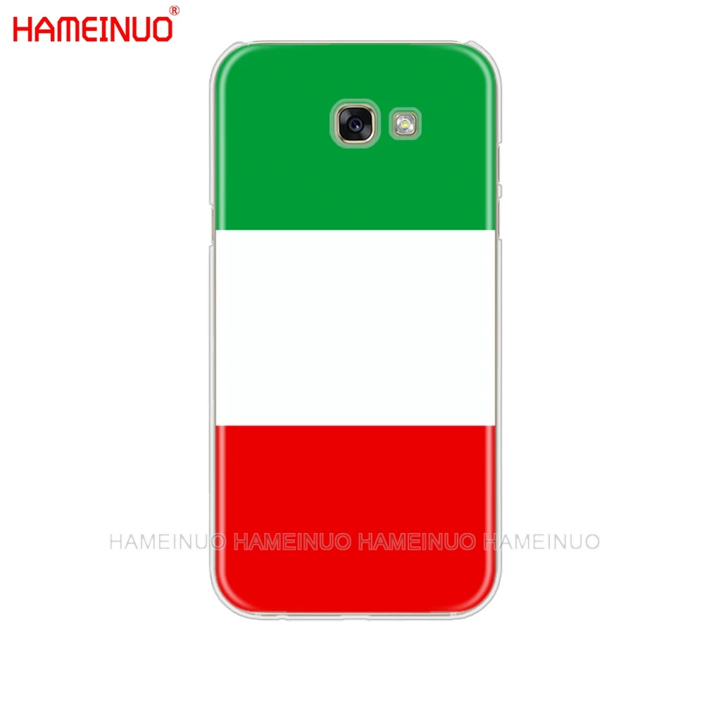 HAMEINUO чехол для сотового телефона с итальянским флагом Samsung Galaxy A3 A310 A5 A510 A7 A8 A9 2016 2017