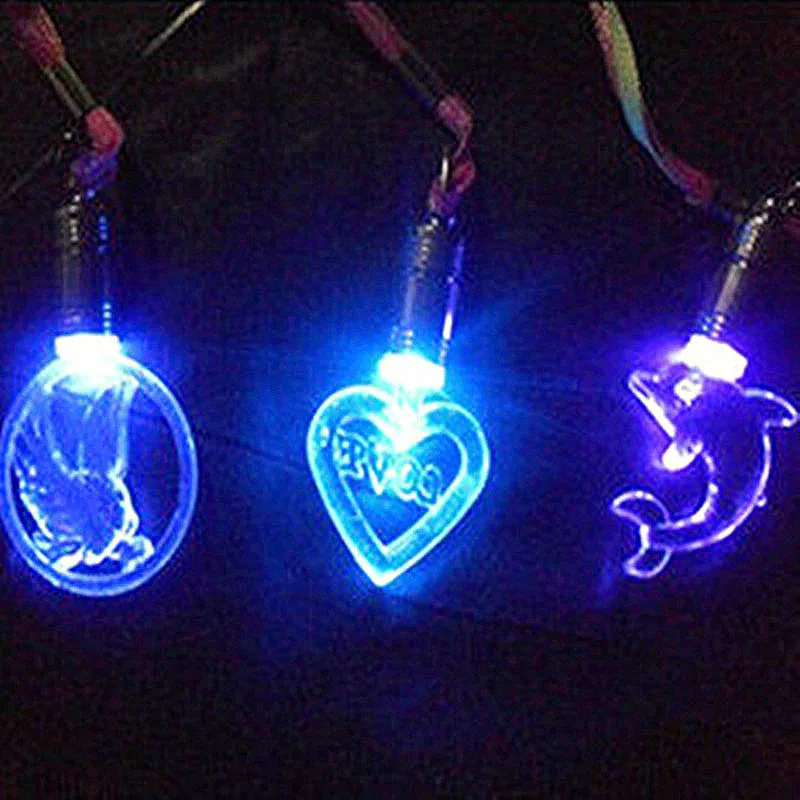 2018 Led свадебное платье 300 шт./лот Новое поступление! мигание светодиодное ожерелье
