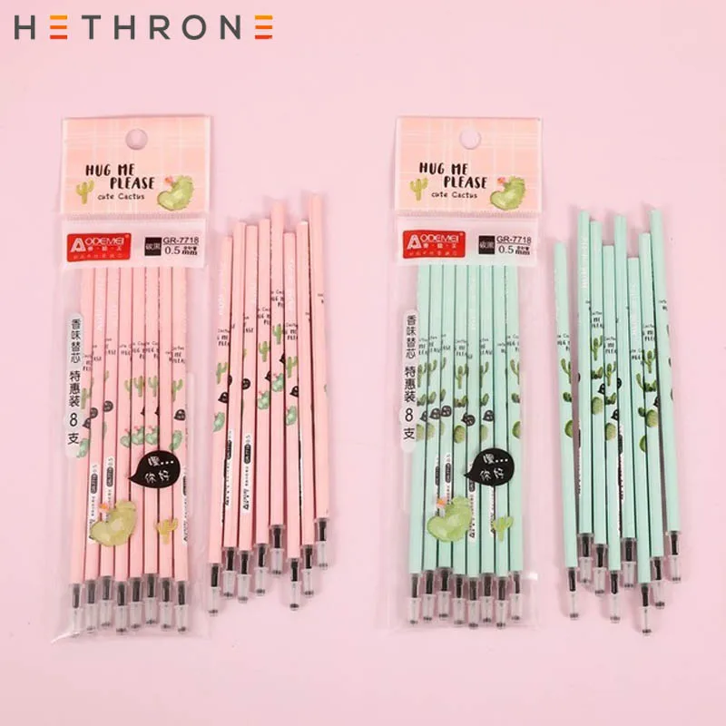 Hethrone 10 шт прозрачный гелевый Чехол для ручки чехол для студенческой заправки контейнер для письма простая гелевая ручка принадлежности гелевая ручка для школы