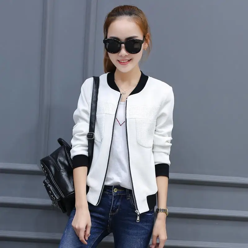 NFIVE брендовые 2017 женские приталенные короткие куртки корейский весенний